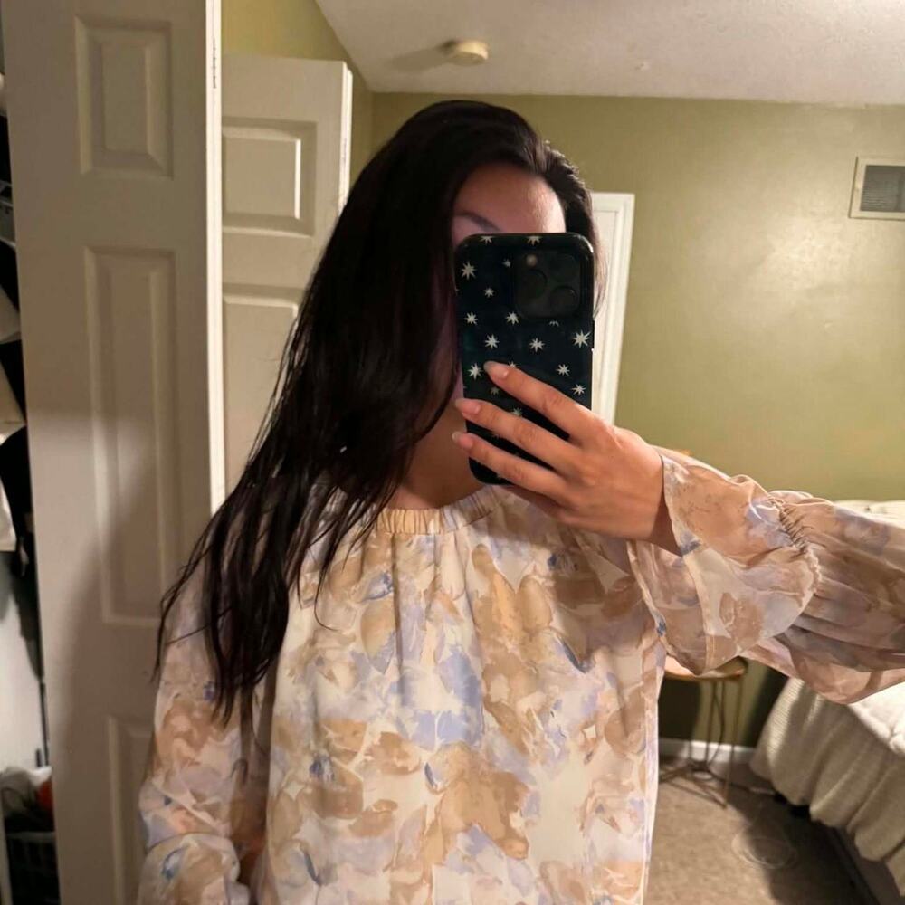Nine west multicoloured floral blouse